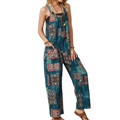 Vintage Print Elizabeth Ainsley Everyday Jumpsuit