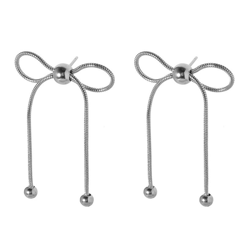Bow Drop Necklace, Earrings and Ring