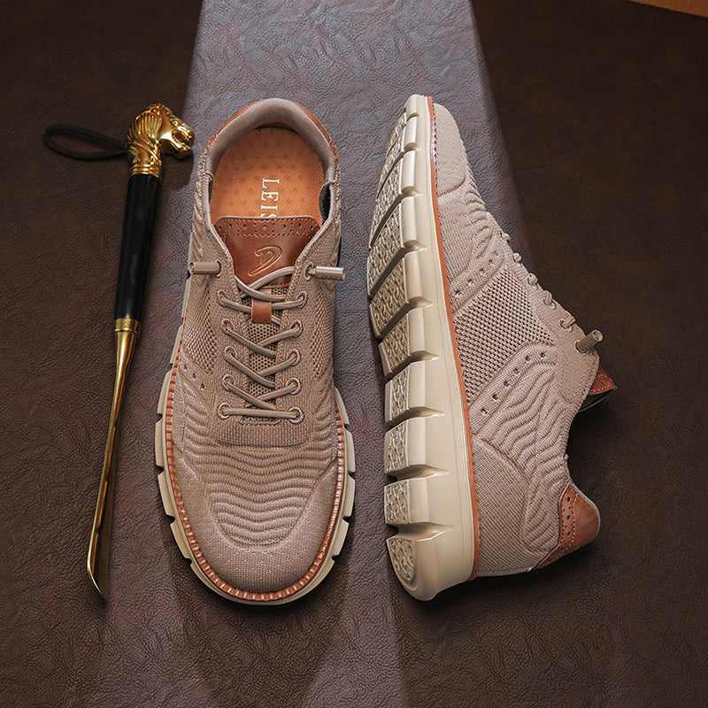 Breathable Elizabeth Ainsley Mesh Sneakers for Men