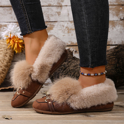 Velvet Plush Loafers by Elizabeth Ainsley