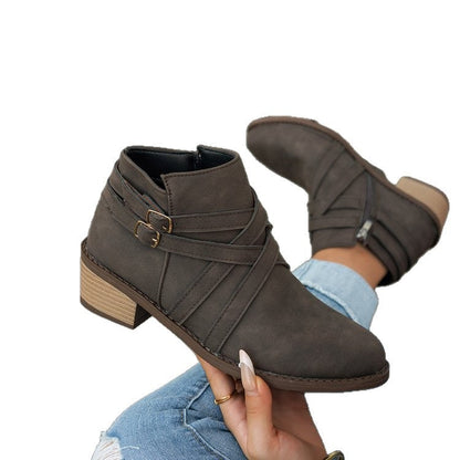 Elizabeth Ainsley Retro Boots - Vintage Comfort Design
