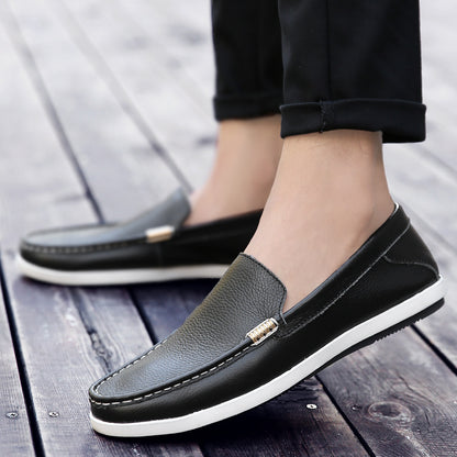 Breathable Leather Loafers Elizabeth Ainsley Men’s Shoes