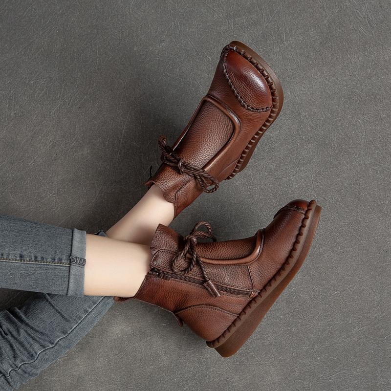Elizabeth Ainsley Ankle Boots – Soft Sole & Non-Slip Comfort