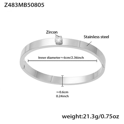 Statement Cuff Bracelet with Sculptural Open-End Design