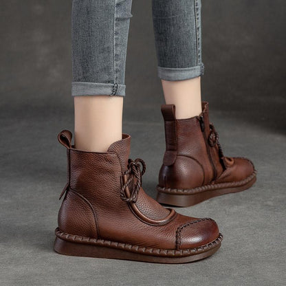 Elizabeth Ainsley Ankle Boots – Soft Sole & Non-Slip Comfort