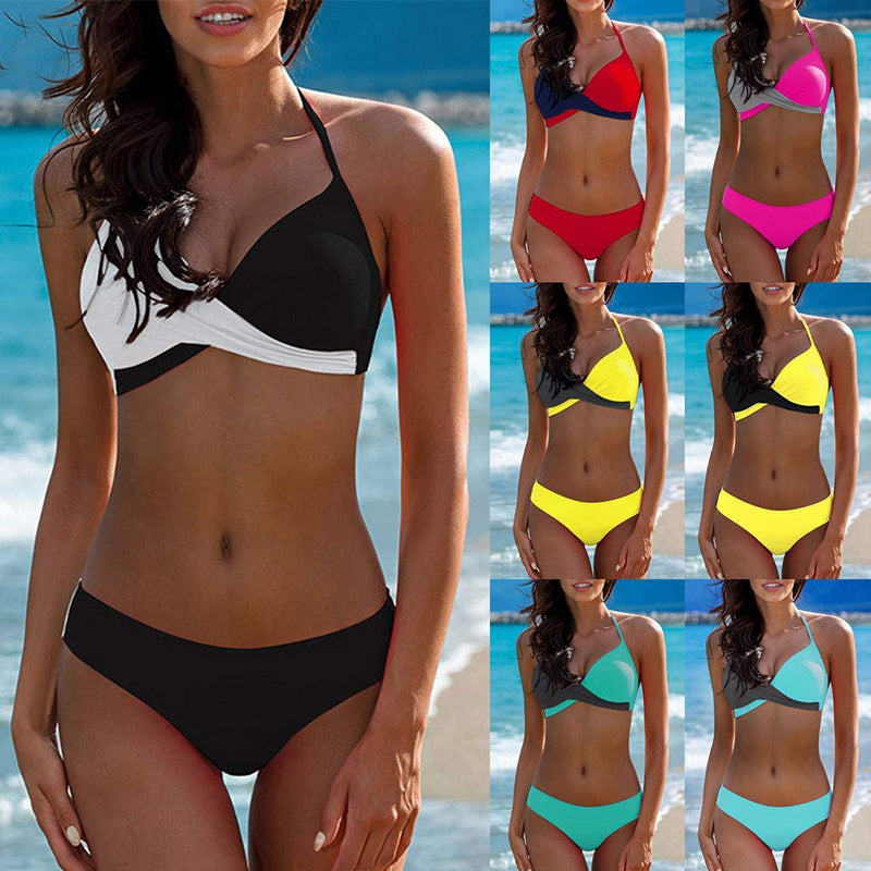 Chic Colorblock Elizabeth Ainsley Bikini Set