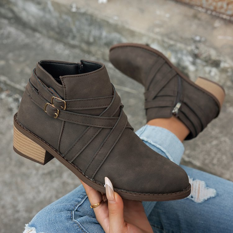 Elizabeth Ainsley Retro Boots - Vintage Comfort Design