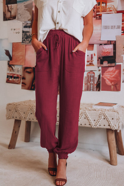 Relaxed Fit Elizabeth Ainsley Lantern Pants