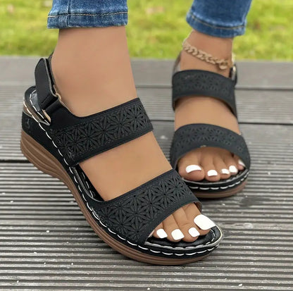 Pinterest-Inspired Elizabeth Ainsley Wedge Sandals