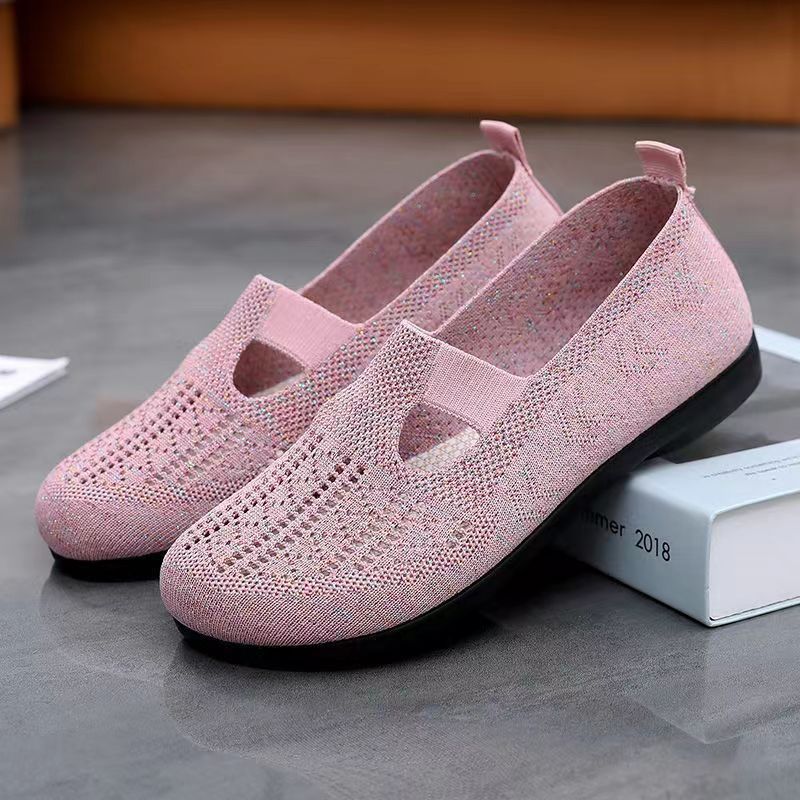 Breathable Mesh Elizabeth Ainsley Everyday Casual Shoes