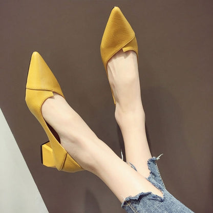Versatile Block Heel Pumps by Elizabeth Ainsley