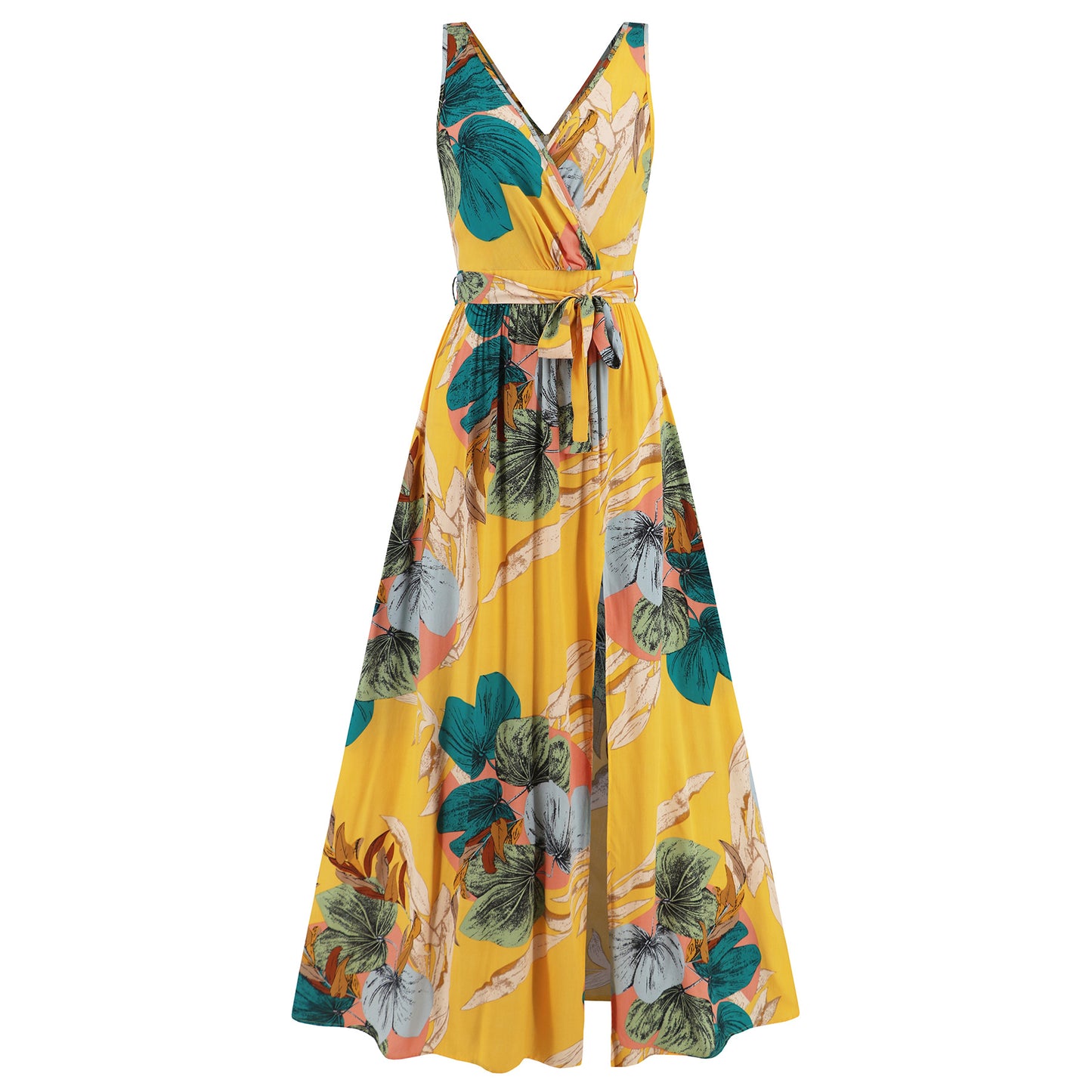 Floral V-Neck Maxi Dress by Elizabeth Ainsley