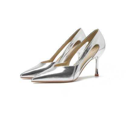 Elegant Stiletto Patent Pumps by Elizabeth Ainsley