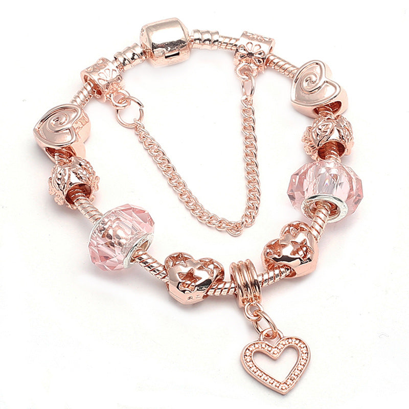 Charm Bracelet with Butterfly Pendant