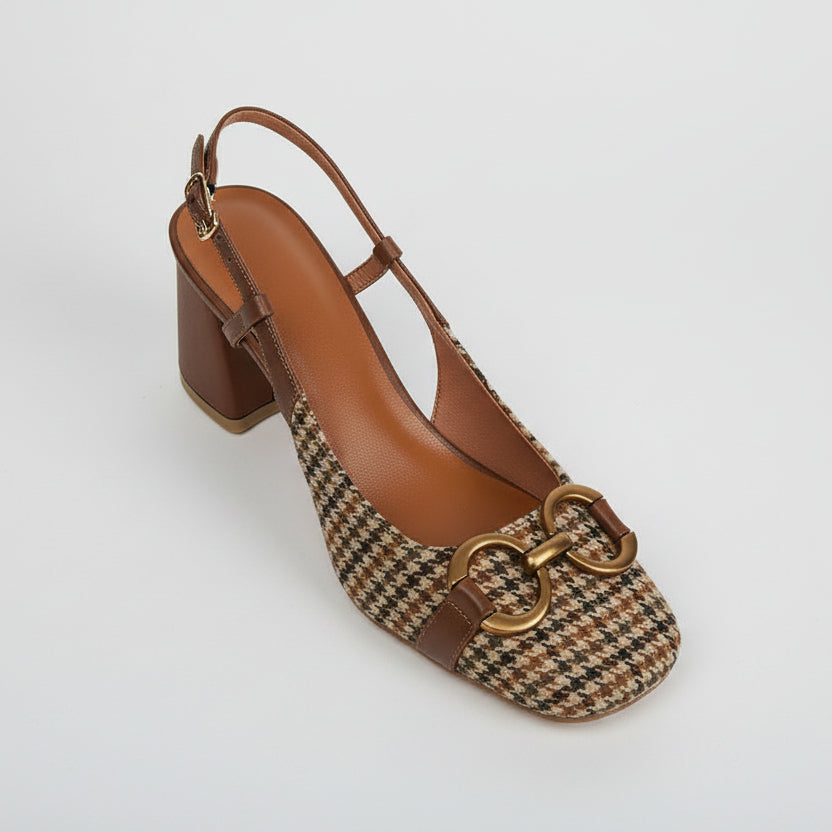 Vintage Block Heel Pumps Elizabeth Ainsley