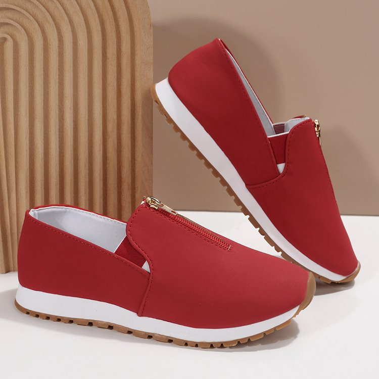 Comfort Zip Loafers by Elizabeth Ainsley