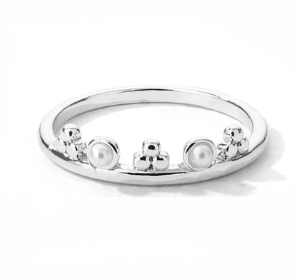 Boho Adjustable Ring Set – Lotus, Sun & Minimal Motif Bands