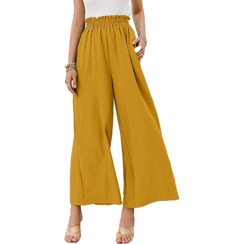 Pinterest-Inspired Elizabeth Ainsley Wide Leg Trousers