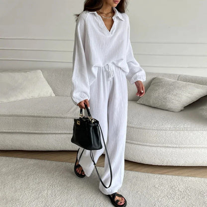 Chic Elizabeth Ainsley Loose Fit Long Sleeve Set