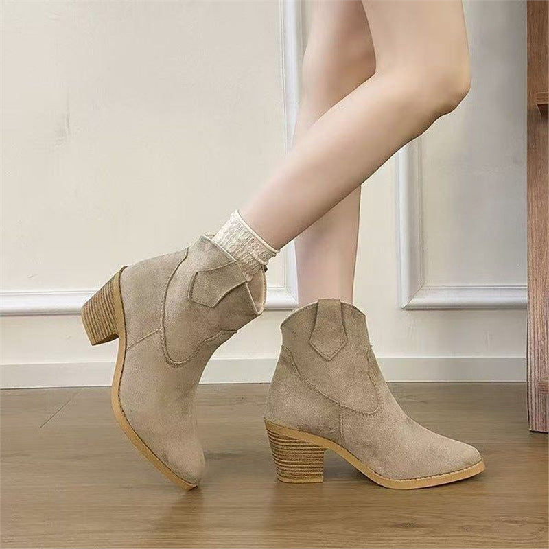 Elizabeth Ainsley Retro Bootie - Sock-Like Cuff Support