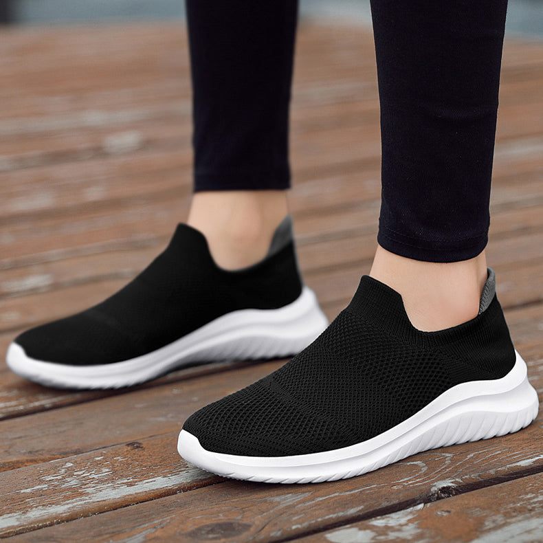 Lightweight Elizabeth Ainsley Mesh Walking Sneakers