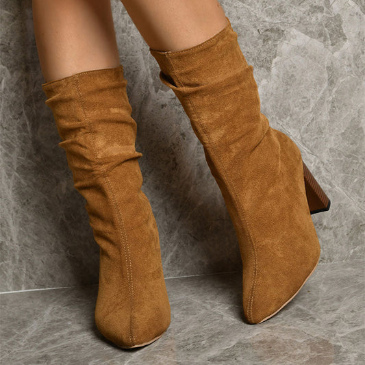 Madeline | GraceStep Orthopedic Slouch Heel Boots