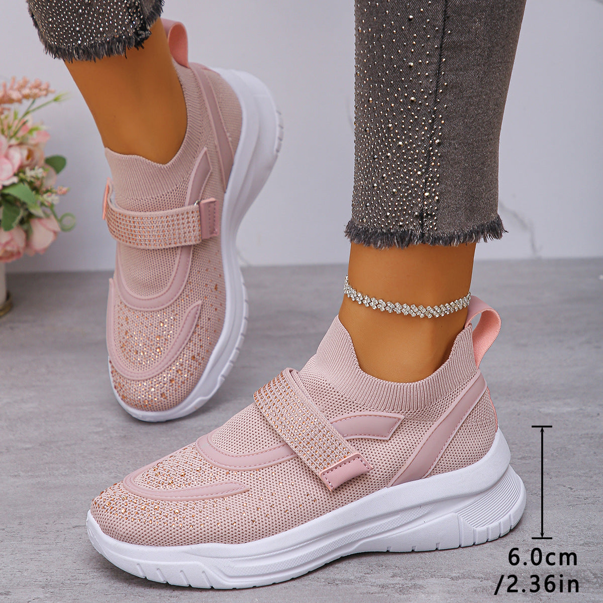 Trendy Elizabeth Ainsley Wedge Sneakers for Women