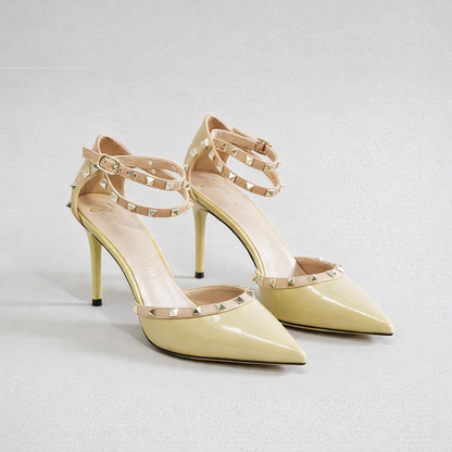 Chic Rivet High Heels by Elizabeth Ainsley