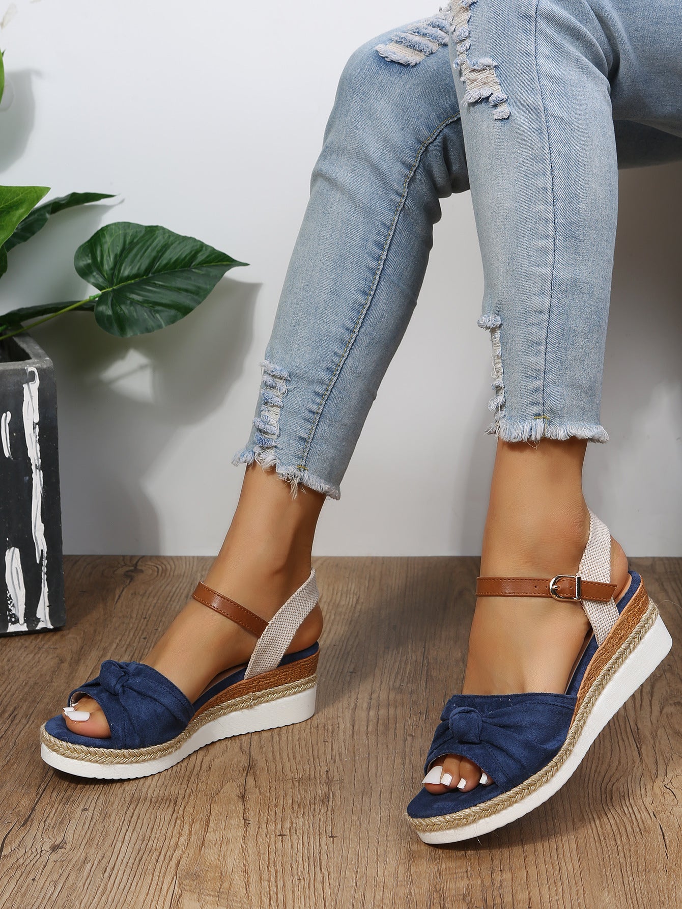 Chic Platform Sandals by Elizabeth Ainsley