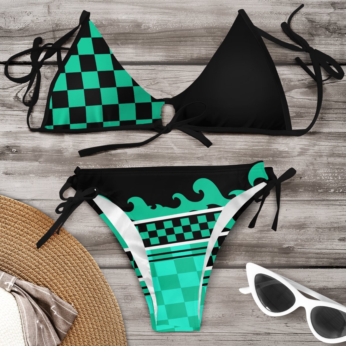 Vibrant Pinterest-Inspired Elizabeth Ainsley Bikini Set