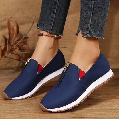 Comfort Zip Loafers by Elizabeth Ainsley