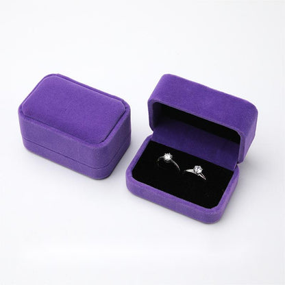 Velvet Ring Jewelry Box