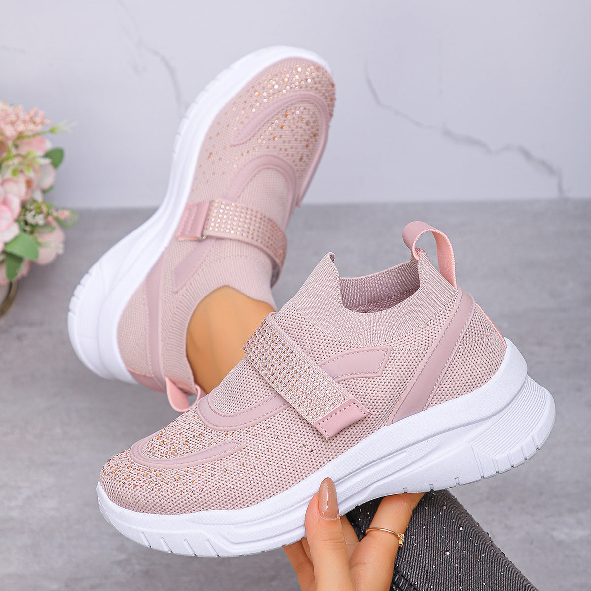 Trendy Elizabeth Ainsley Wedge Sneakers for Women
