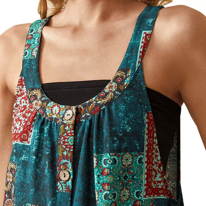 Vintage Print Elizabeth Ainsley Everyday Jumpsuit
