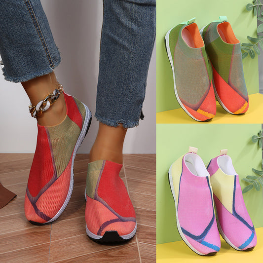 Colorblock Mesh Sneakers by Elizabeth Ainsley