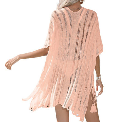 Chic Hollow Knit Elizabeth Ainsley Bikini Cover Up