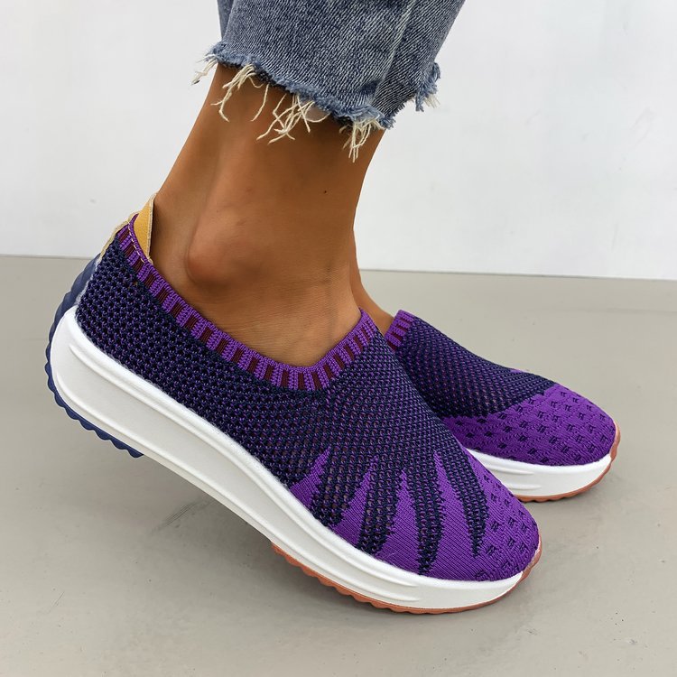 Pinterest-Inspired Elizabeth Ainsley Wedge Sneakers