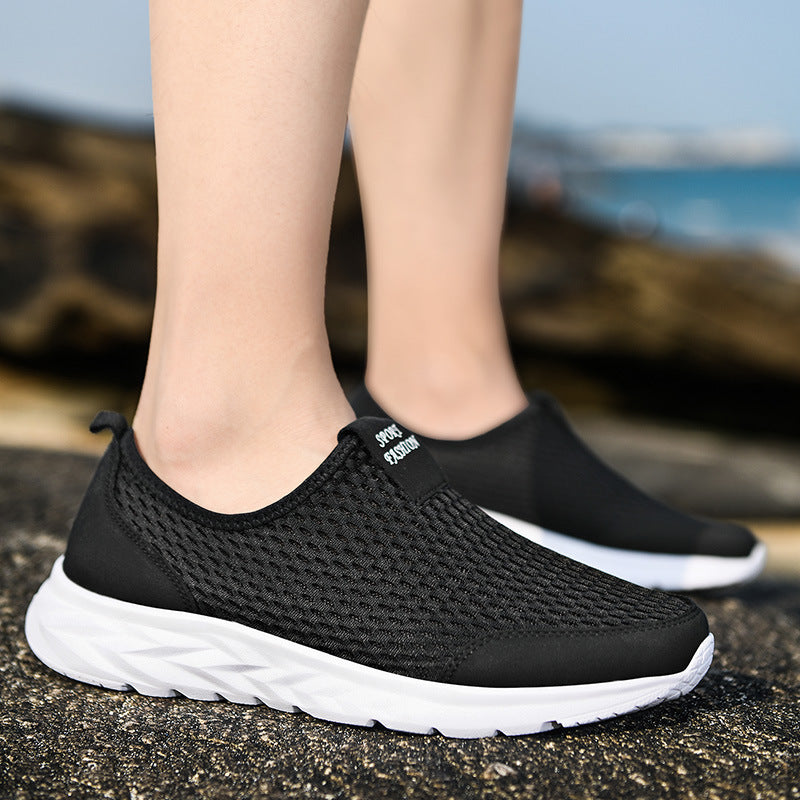 Breathable Elizabeth Ainsley Mesh Running Sneakers
