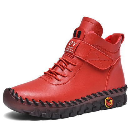 Margaret | Classic Combat-Style Orthopedic Lace-Up Boots