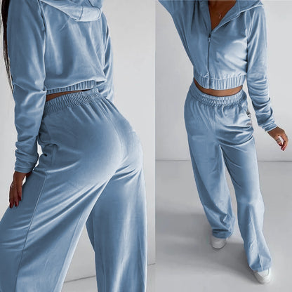 Chic Elizabeth Ainsley Two-Piece Sweatshirt Lounge Set