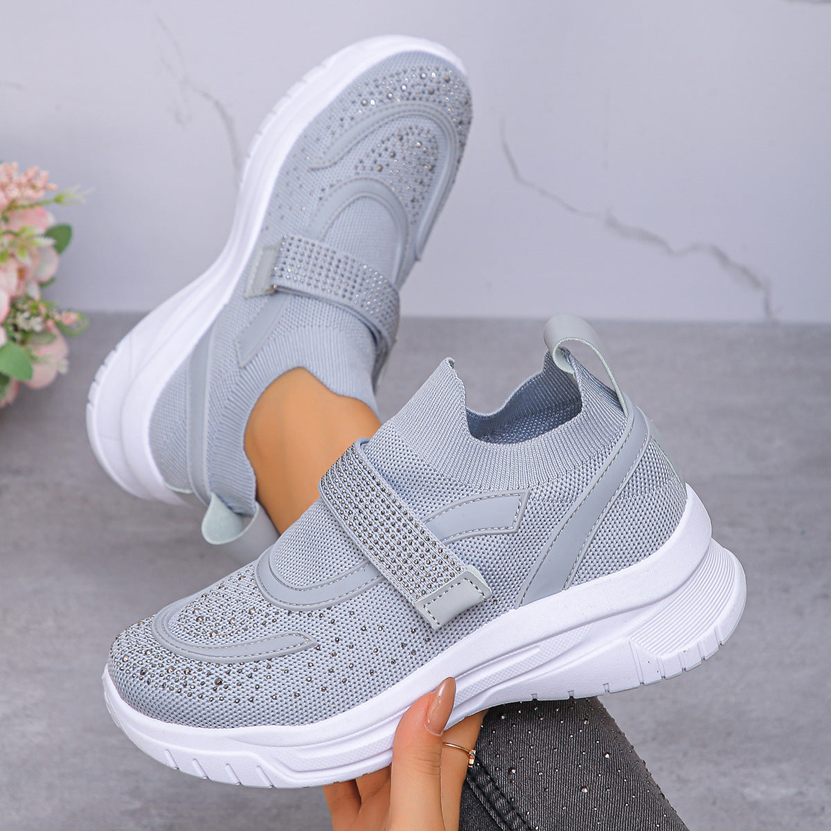 Trendy Elizabeth Ainsley Wedge Sneakers for Women
