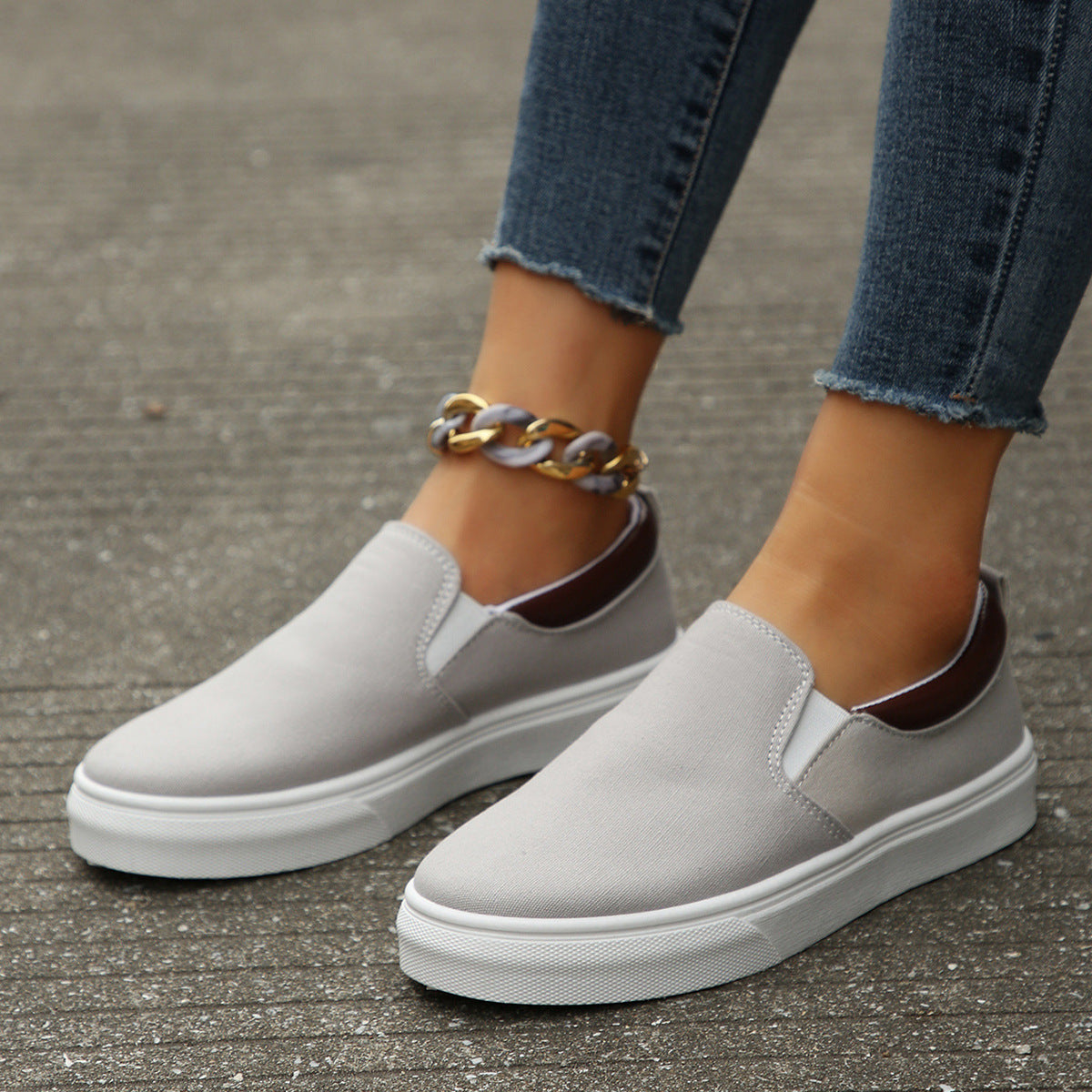 Chic Slip-On Flats by Elizabeth Ainsley