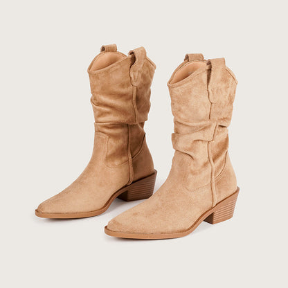 Elizabeth Ainsley Ankle Boots - Pointed Toe Comfort