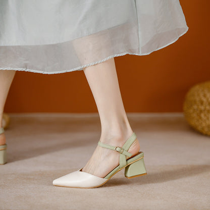 Chic Block Heel Pumps by Elizabeth Ainsley