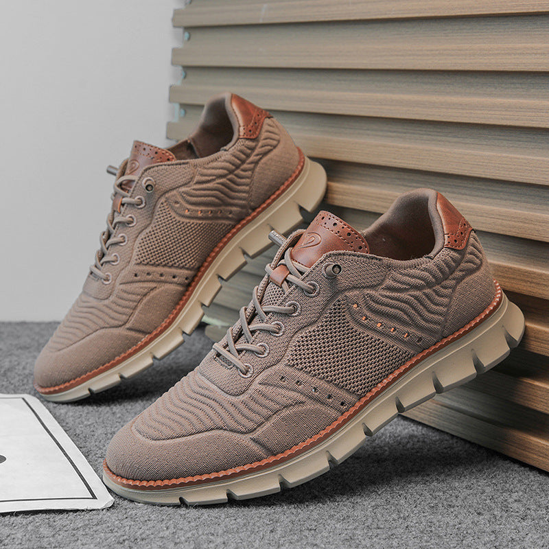Breathable Elizabeth Ainsley Mesh Sneakers for Men