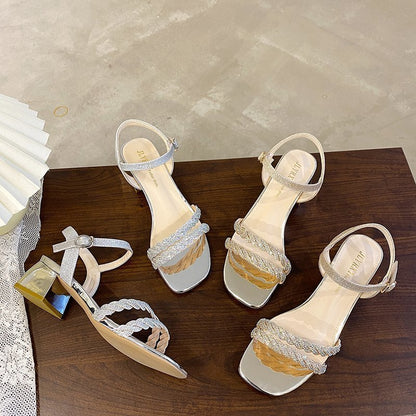Elegant Elizabeth Ainsley Pinterest-Inspired Heeled Sandals