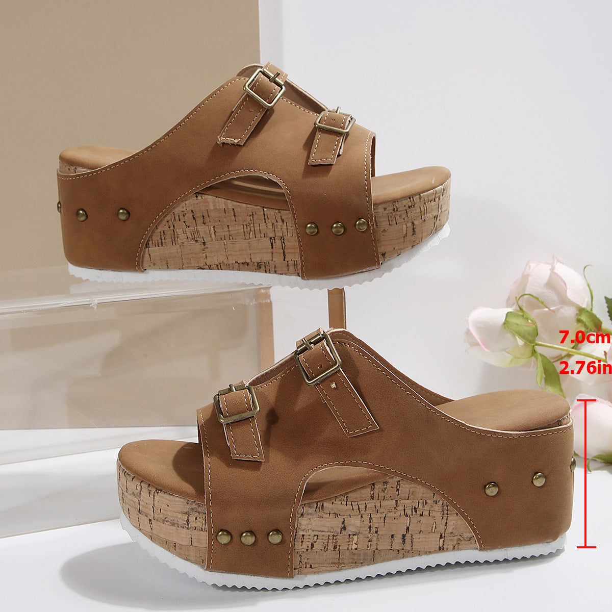 Chic Platform Sandals by Elizabeth Ainsley