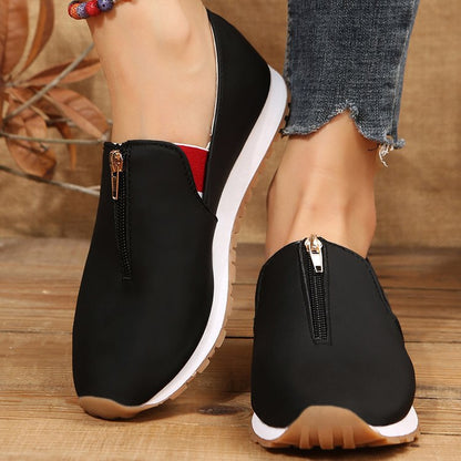 Comfort Zip Loafers by Elizabeth Ainsley