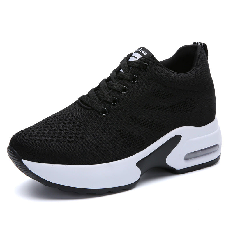 Breathable Mesh Platform Sneakers Elizabeth Ainsley