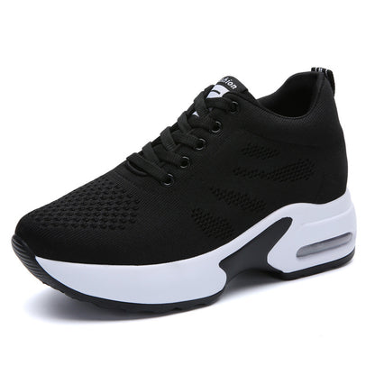 Breathable Mesh Platform Sneakers Elizabeth Ainsley